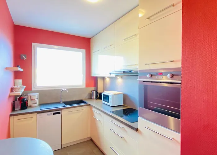 Elegant Avec Balcon, Garage Et Wifi En Bord De - Fr-1-92-889 *