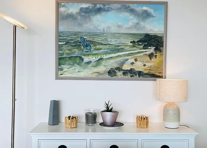 Apartmán Elegant Avec Balcon, Garage Et Wifi En Bord De - Fr-1-92-889 *