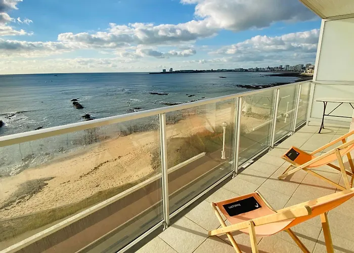 Elegant Avec Balcon, Garage Et Wifi En Bord De - Fr-1-92-889 Apartmán