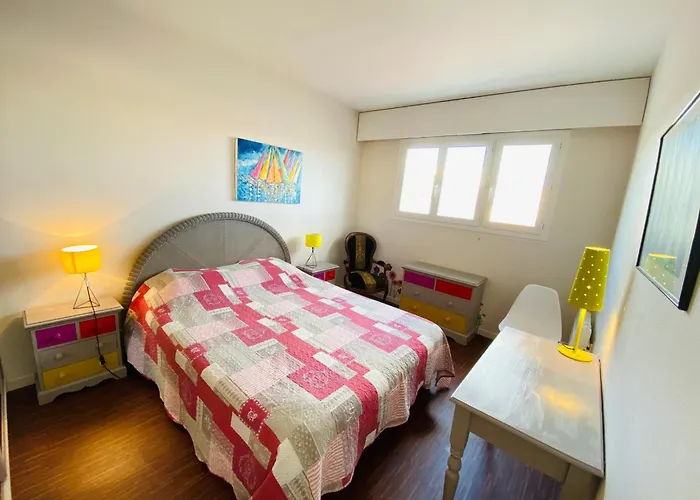 Apartmán Elegant Avec Balcon, Garage Et Wifi En Bord De - Fr-1-92-889 *