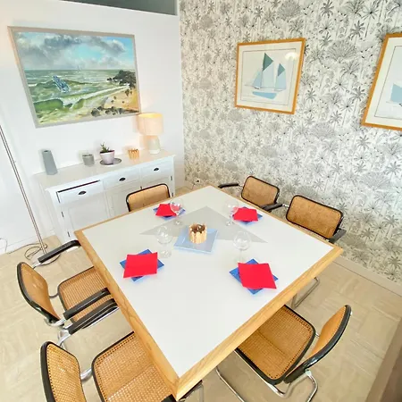 Lejlighed Elegant Avec Balcon, Garage Et Wifi En Bord De - Fr-1-92-889